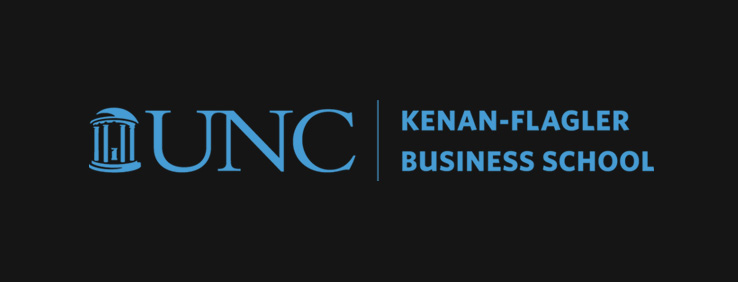 UNC Kenan-Flagler Business School logo Carolina blue one color