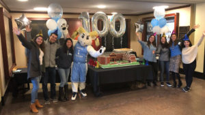 Students celebrate the School's Centennial