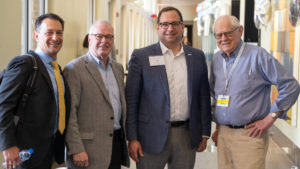 C.L. Kendall with Kenan-Flagler alumni and faculty