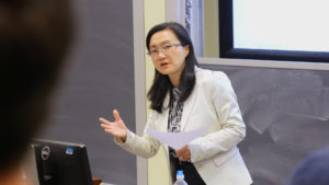 Professor Lauren Lu Of UNC Kenan-Flager