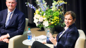 Jill Ellis and Anson Dorrance speak at UNC Kenan-Flagler