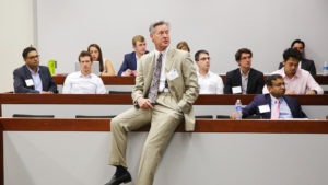 Stephen Arborgast Teaching Class at UNC Kenan-Flagler