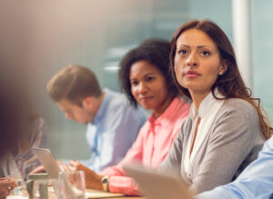 Group of women in meeting