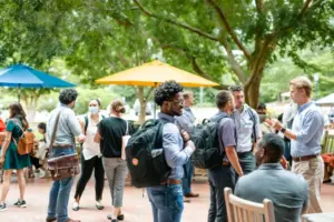 Students at UNC Kenan-Flagler Business School