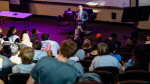 Brad Hendricks teaching