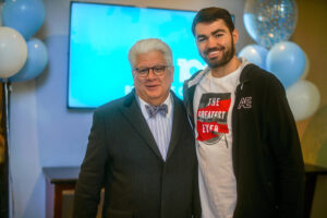 CJ. Skender and Luke Maye