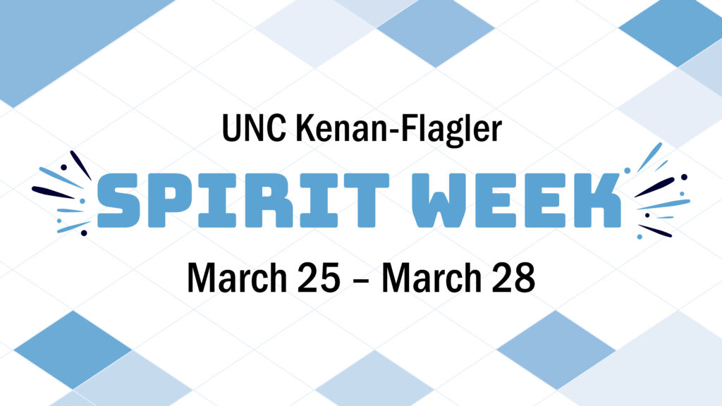 Spirit week graphic