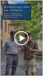 A still of a video from John Gallemore at Mannheim Business School.