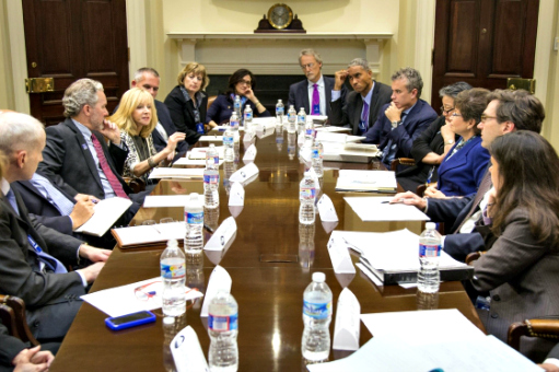 Dean Shackelford at the White House