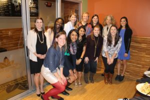 Group of women standing together