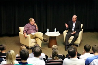 Habitat for Humanity CEO Jonathan Reckford speaks at UNC Kenan-Flagler Business School