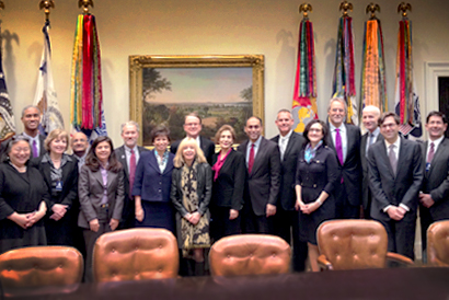 Dean Shackelford at The White House