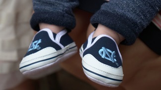 UNC baby shoes