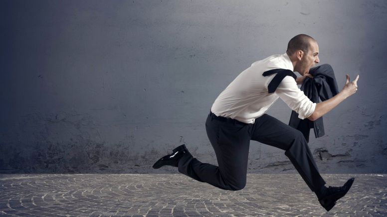 Man running
