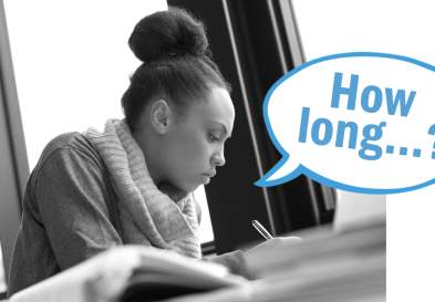 Woman asking How Long