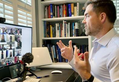 Adam Brown online UNC Kenan-Flagler class