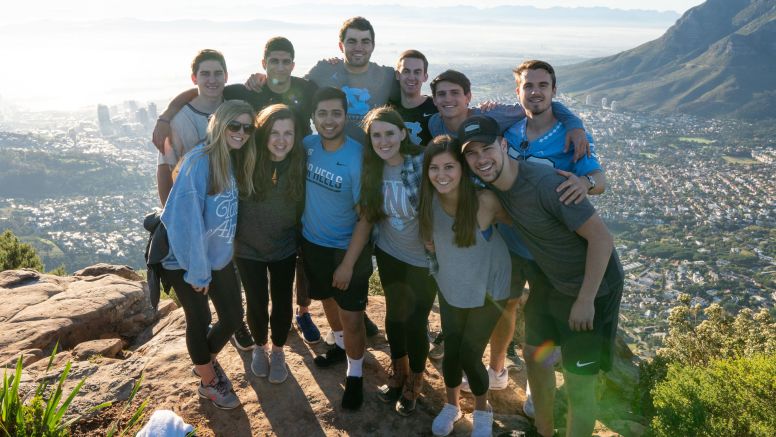Kenan-Flagler students on a GIE trip