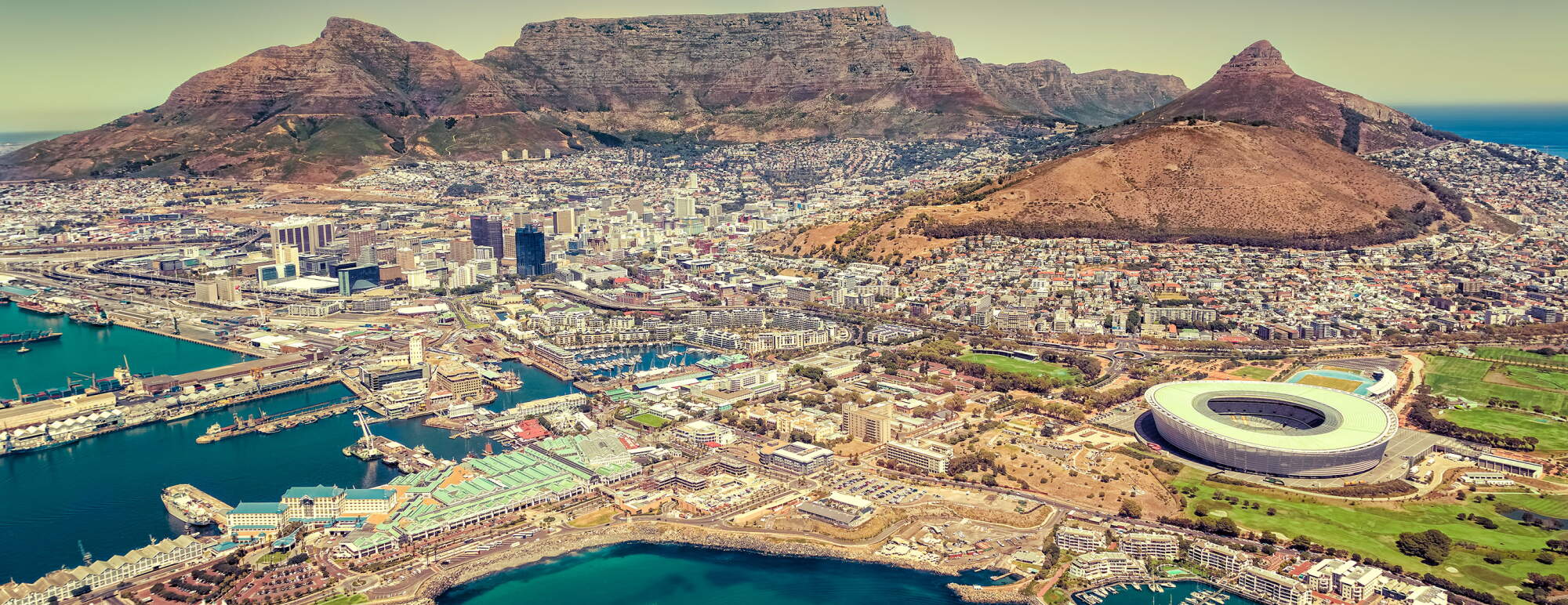 South Africa aerial
