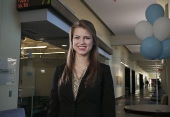 Undergraduate female student