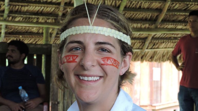 Female MBA GIE student