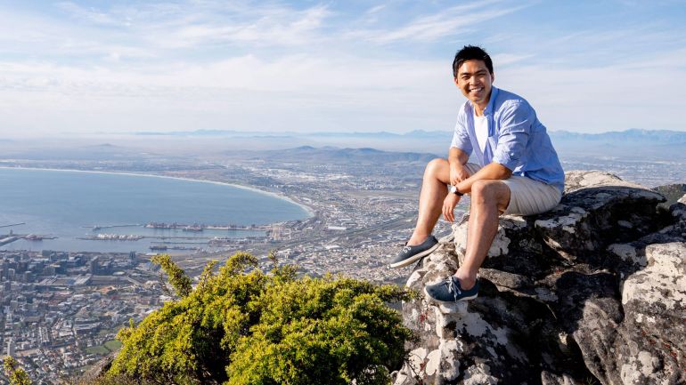 Male MBA GIE student