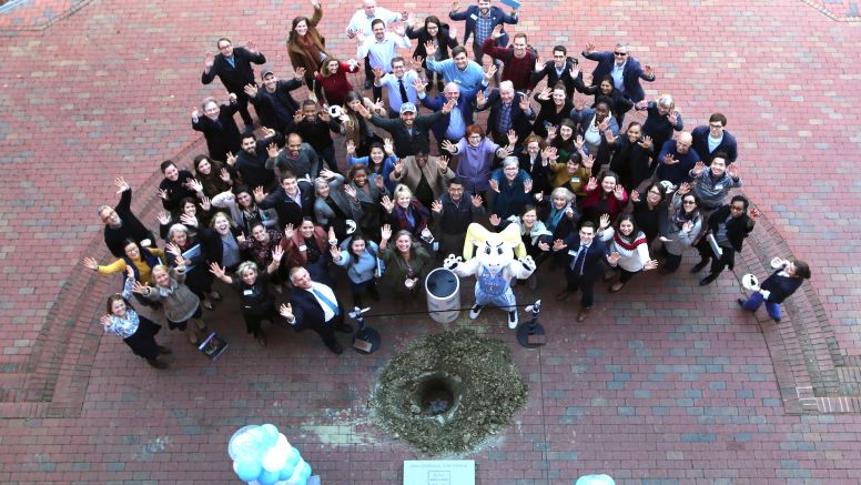 Faculty, staff and students
