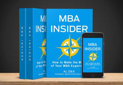 Cover Of MBA Insider Book By Alex Dea Of MBA Schooled And UNC Kenan Flagler