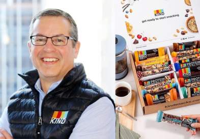 Mike Barkley KIND Snack Brand CEO Headshot Graduate Of UNC Kenan-Flagler