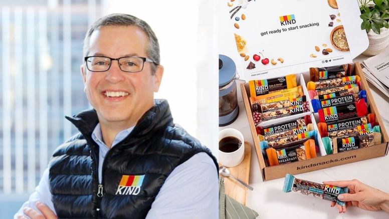Mike Barkley KIND Snack Brand CEO Headshot Graduate Of UNC Kenan-Flagler