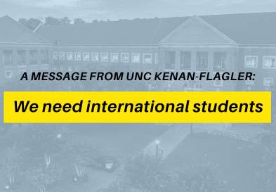 A Message from UNC Kenan-Flagler: We need international students