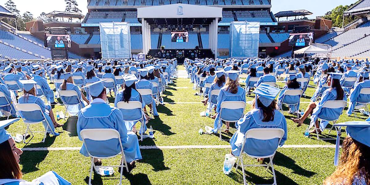 Graduating in person! UNC KenanFlagler
