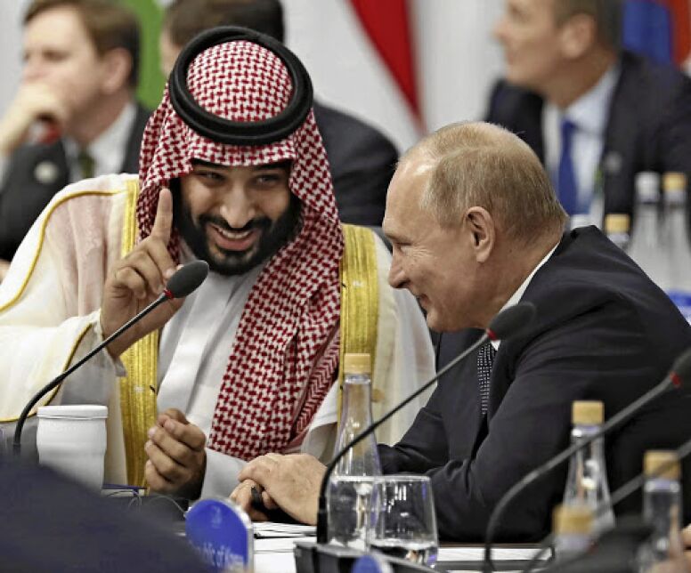 Saudi-Russia at table