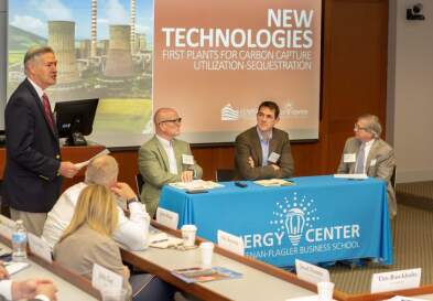 members of the energy center presentation