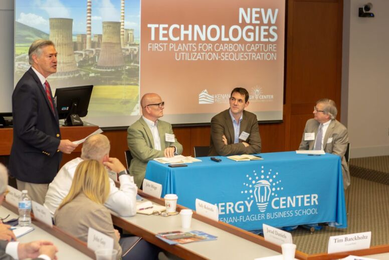 members of the energy center presentation