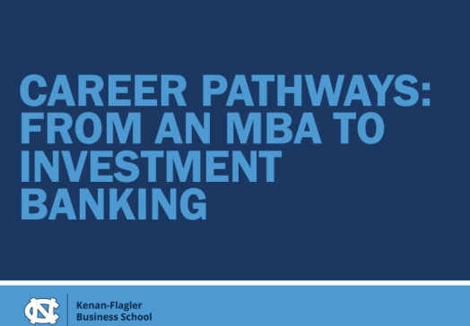 Career Pathways: From an MBA to Investment Banking