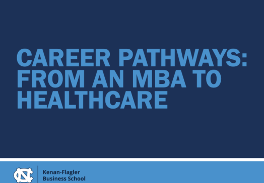 Career Pathways: From MBA to Healthcare