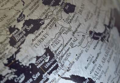 middle east map