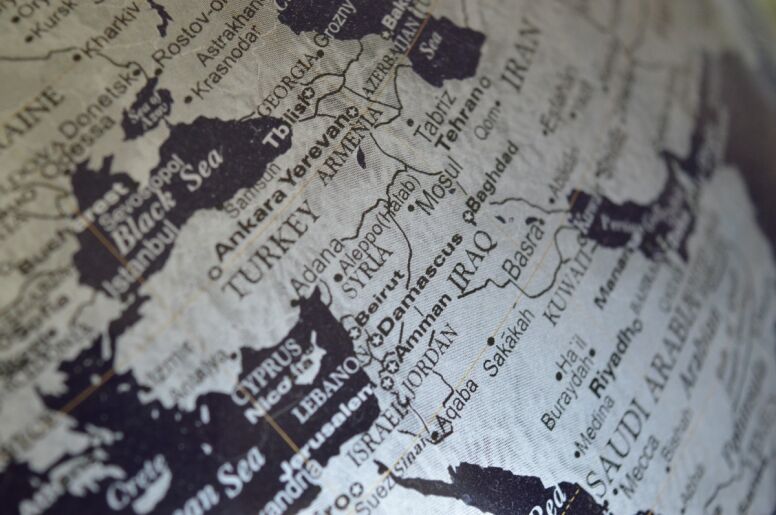 middle east map