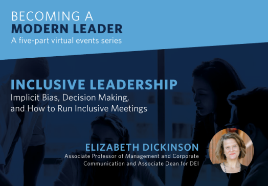 Recorded Virtual Event Inclusive Leadership