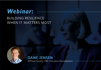 Building Resilience When It Matters Most