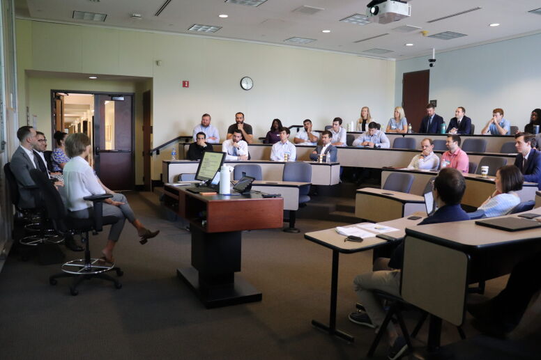 MBA club listens to panel discussion