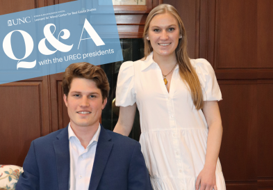 Q&A with the UREC presidents Evan Schwartz and Sarah Crow