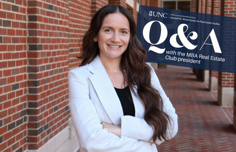 Q&A with MBA Real Estate Club President