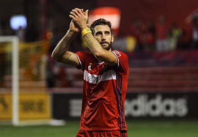 Jonathan Campbell playing professional soccer