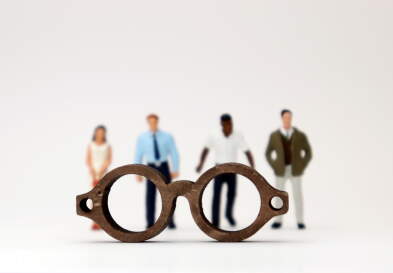 The concept of biased views judged by appearances.