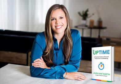 Google productivity expert Laura Mae Martin (BSBA ’10) has written a practical guide for personal productivity and well-being.
