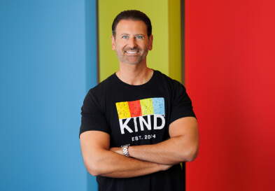 Osher Hoberman (MBA ’04) CMO of KIND Snacks