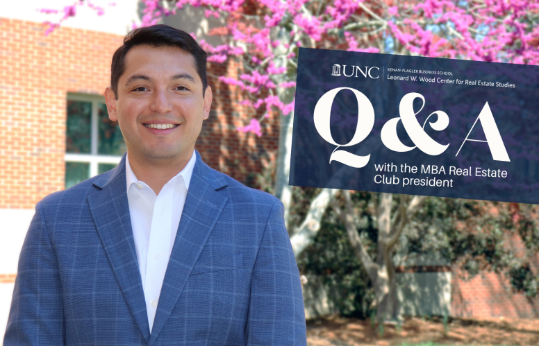 Jose Badillo - UNC MBA Real Estate President