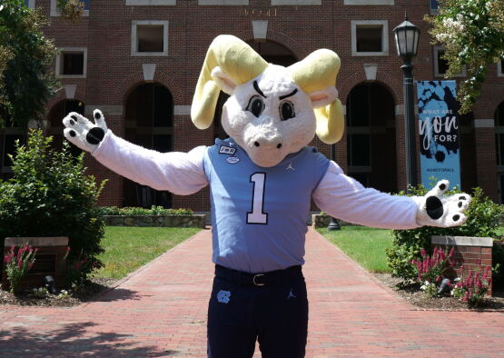 Ramses standing in front of McColl