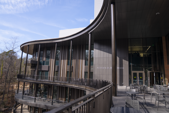 Bell Hall terrace
